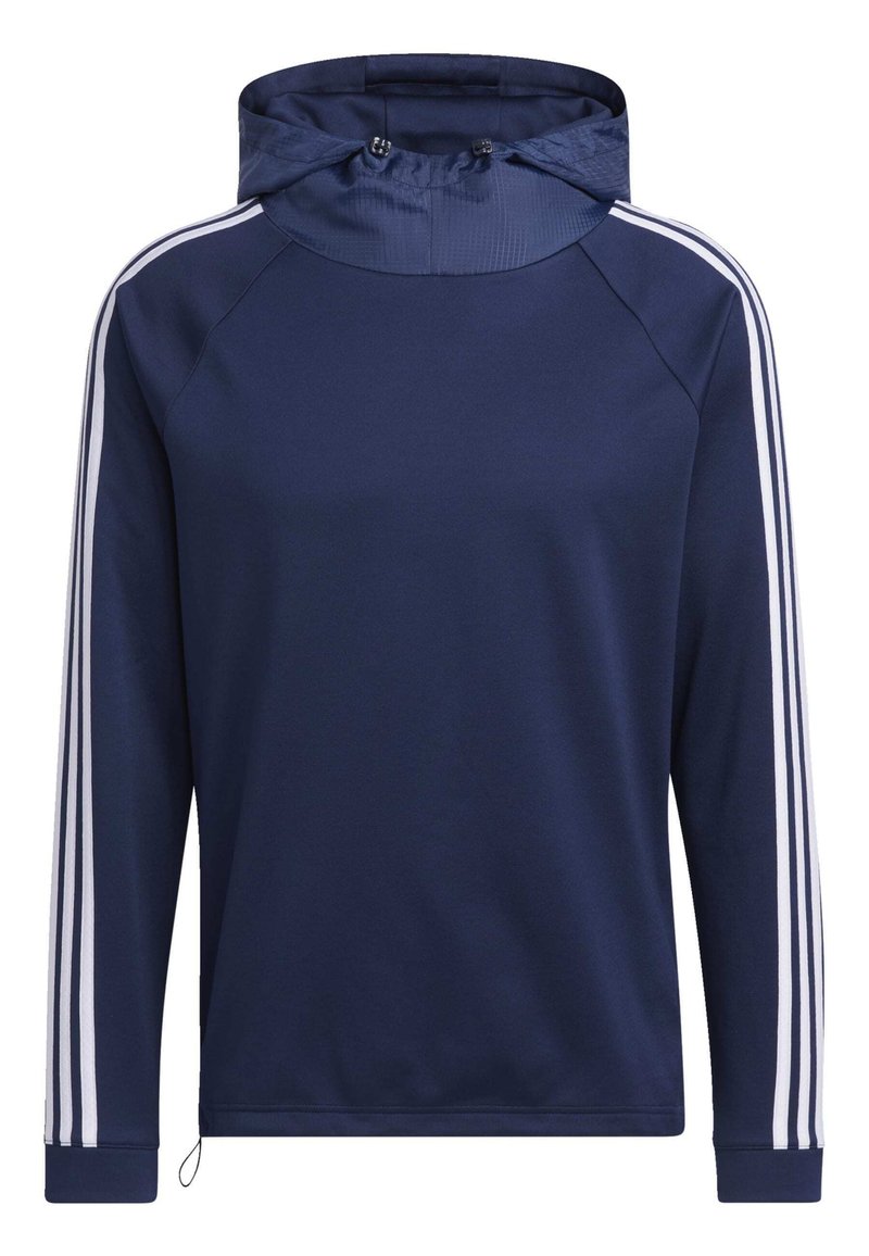 adidas Golf THREE STRIPE COLD HOODIE Sweat à capuche blue/bleu