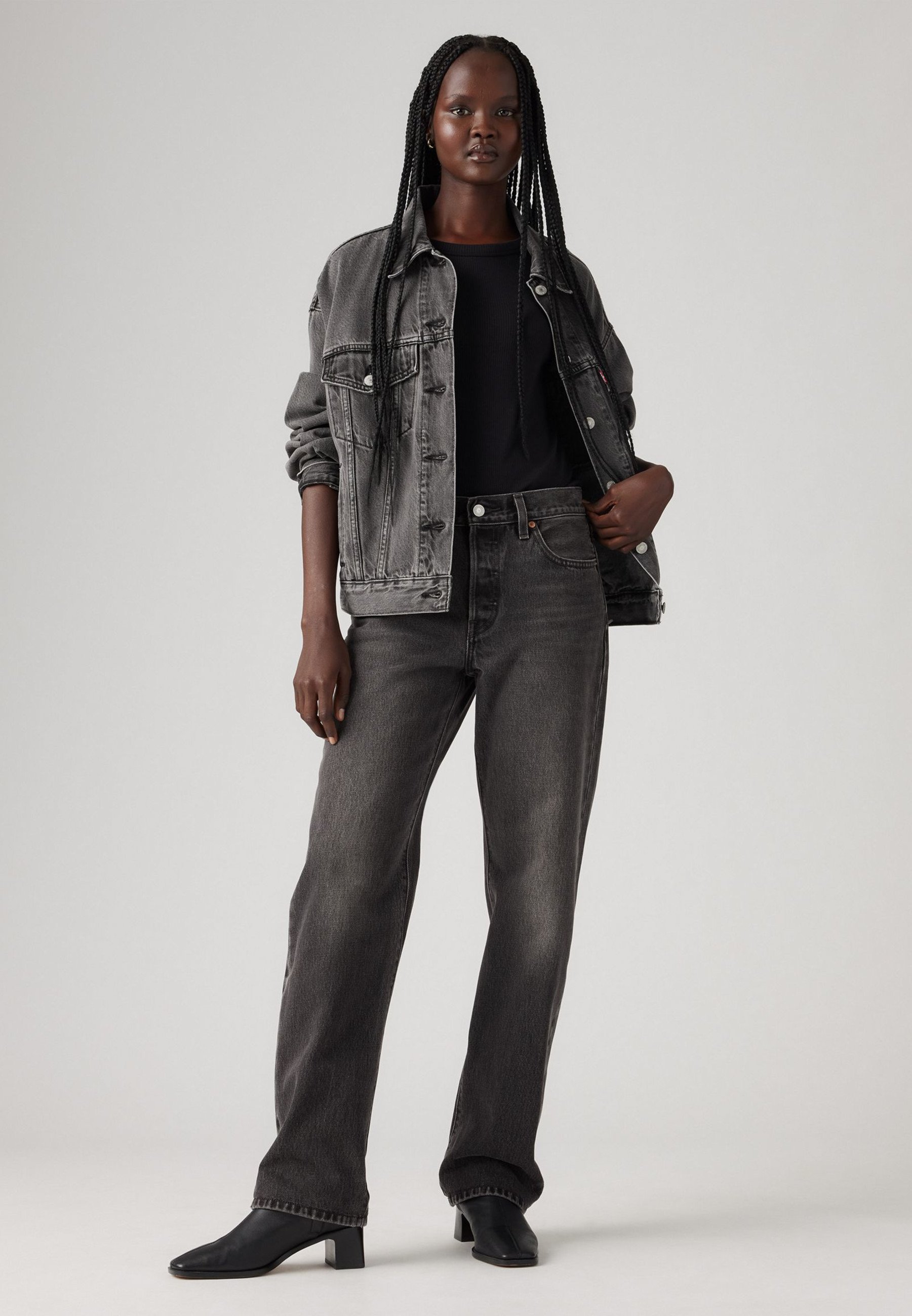 Levi's® 501® '90S - Straight leg jeans - take a hint/grey denim