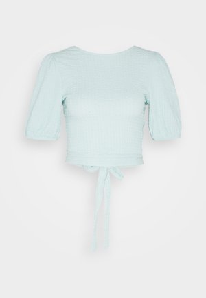 Gina Tricot SAGE - Lihtne T-särk - mint