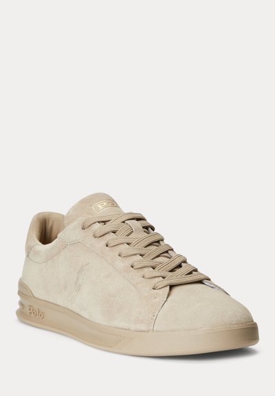 Polo Ralph Lauren HERITAGE COURT II SUEDE - Tenisice - milkshake
