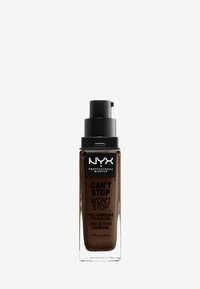NYX Professional Makeup CAN'T STOP WON'T STOP FOUNDATION - Fondotinta - 25 deep ebony