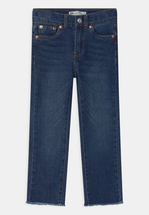 HIGH RISE ANKLE STRAIGHT - Jeansy Straight Leg - blue denim