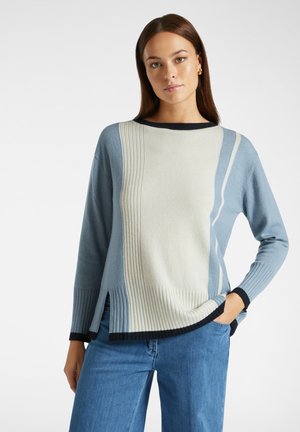 COLOUR BLOCK - Maglione - azzurro