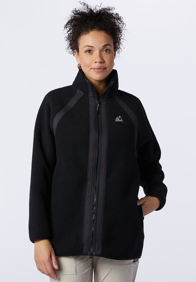 New Balance NB ALL TERRAIN JACKET Fleece jacket black Zalando.de