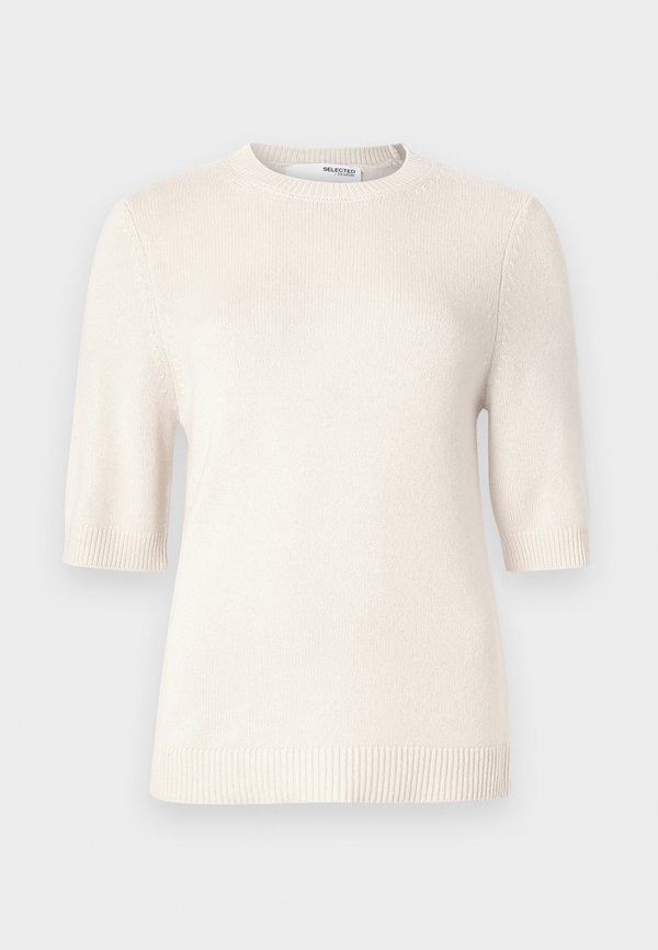 SLFCILLE O-NECK - Basic T-shirt - birch2