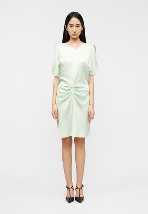 GATHERED WAIST DRESS - Denné šaty - aloe