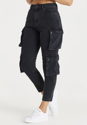 Slim fit -farkut - black