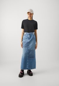 Even&Odd Majica kratkih rukava s printom - anthracite