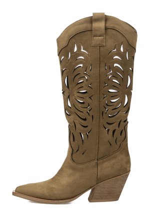 JADE - Botas camperas - camel