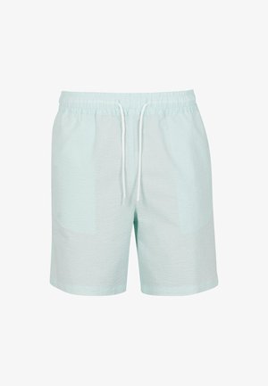 Urban Classics SEERSUCKER - Shorts - frostmint