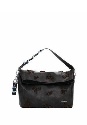 CONVERTIBLE WITH EMBOSSED DETAILS - Handtasche - brown