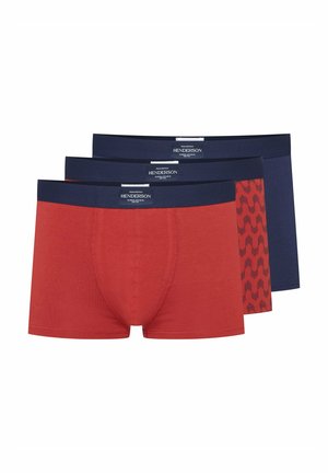 OXBOW 3-pack - Trunks - dark red dark blue