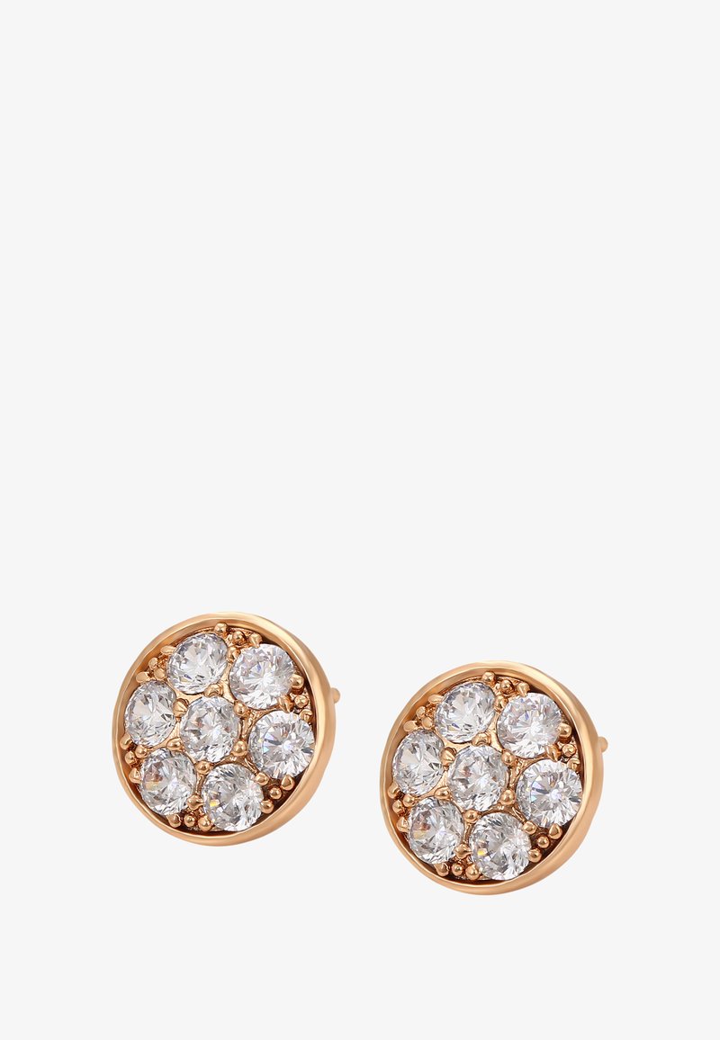 Ümmargused kullast õhkuläbilõngad, mille keskel asub seitse selget sädelevat gemmide rühma, paigutatud tihedalt klastrimustrisse.