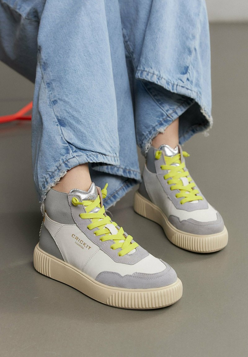 Crickit OLISA - Sneaker high - weiss hellgrau