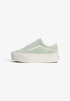Vans, OLD SKOOL STACKFORM - Sneakers basse - pig suede dusty mint