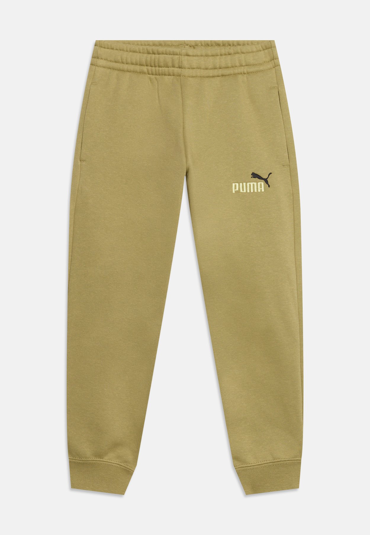 PUMA LOGO UNISEX - Tracksuit bottoms - chai latte