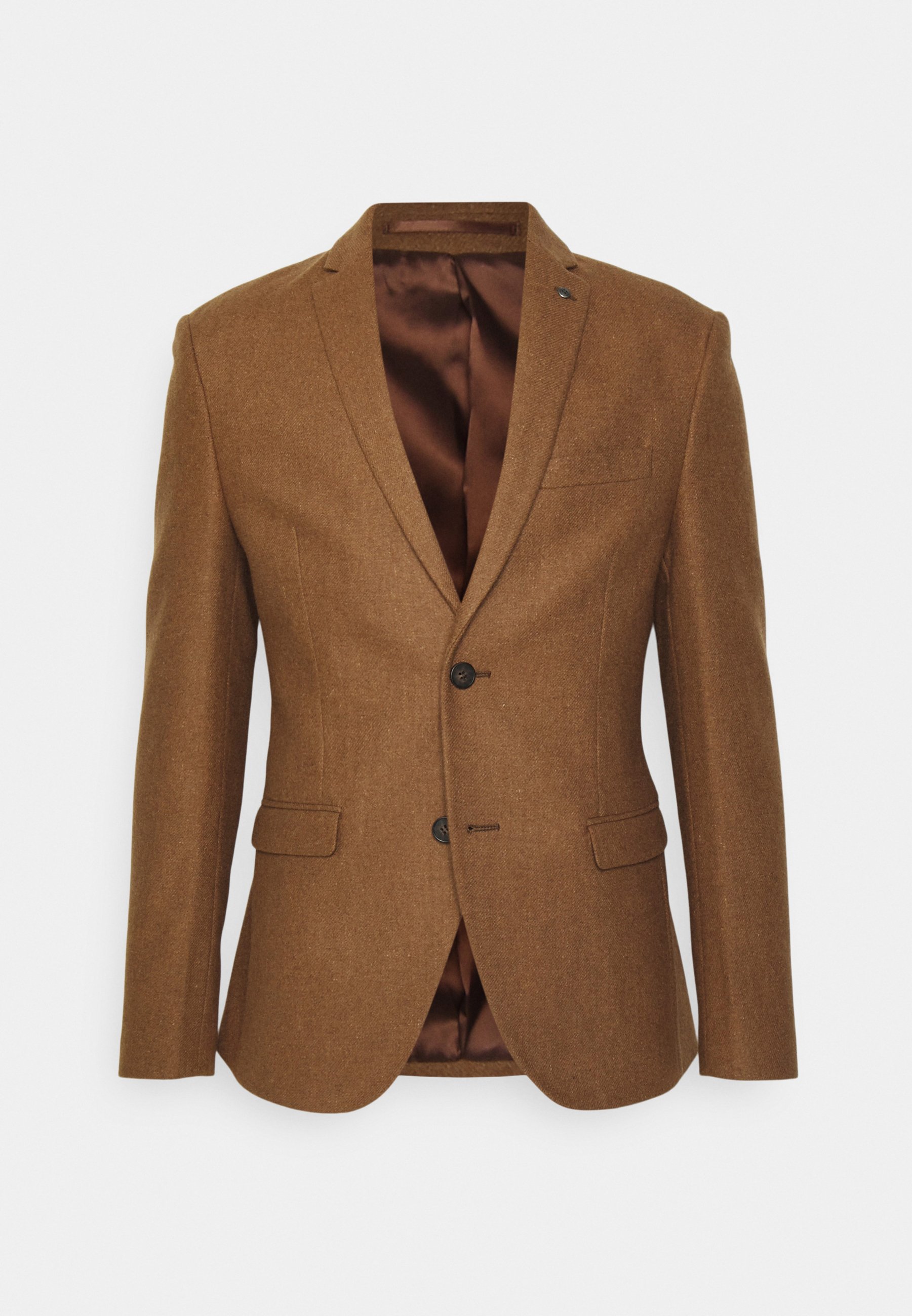 camel colour blazer