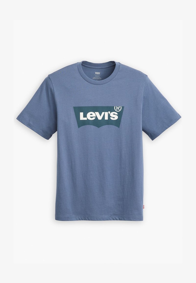Levi's® GRAPHIC CREWNECK TEE - Majica kratkih rukava s printom - vintage indigo
