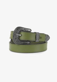 No seleccionado, verde