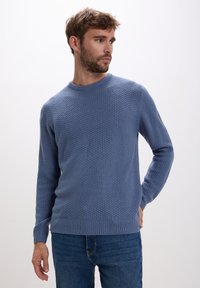 Calliope GIROCOLLO TINTA UNITA - Maglione - azzurro