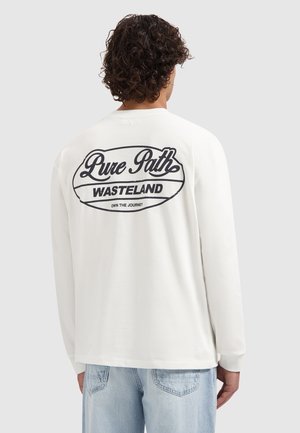 BOXY FIT CREWNECK LS  - Longsleeve - off white