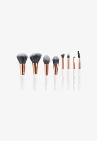 Brushworks BRUSHWORKS EXCLUSIVE MAKEUP BRUSH AND BAG SET - Makeup pensel - pink, white & gold