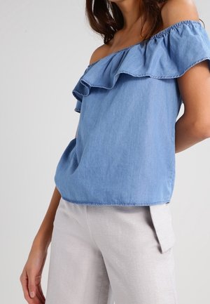 Blůza - light-blue denim