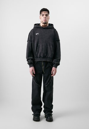 LOGO HOODIE UNISEX - Kapucni - black