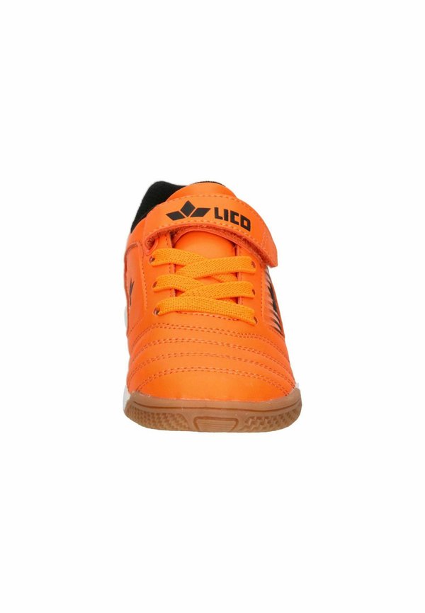 Walkingschuh – orange schwarz