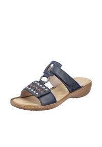 Rieker Mules - stahlblau