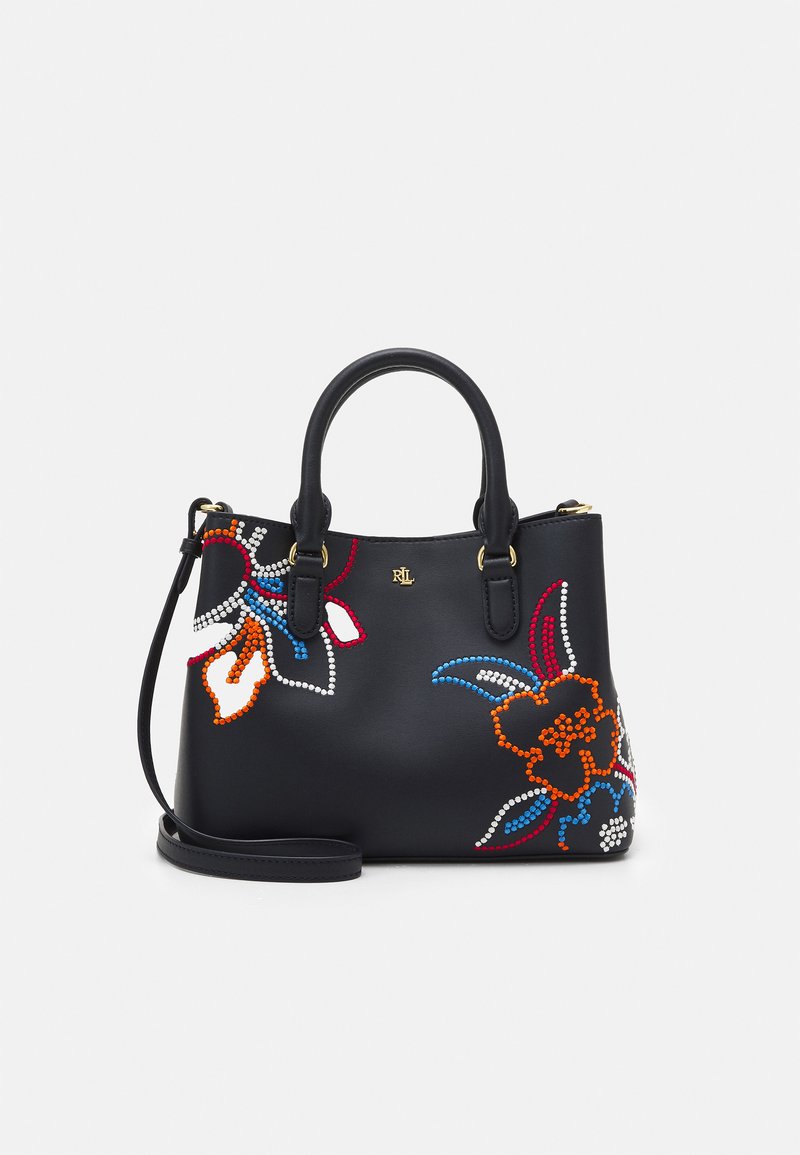 Lauren Ralph Lauren MARCY SATCHEL MINI Håndtasker navy/mørkeblå