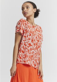 ICHI - IHVERA SS14  - Blouse - mandarin red Miniatuurafbeelding 1