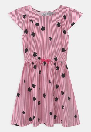 STRIPES - Žerzejové šaty - fandango pink