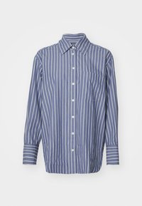 GAP BIG STRIPES BIG CUFF BIG COLLAR - Camicia - blue