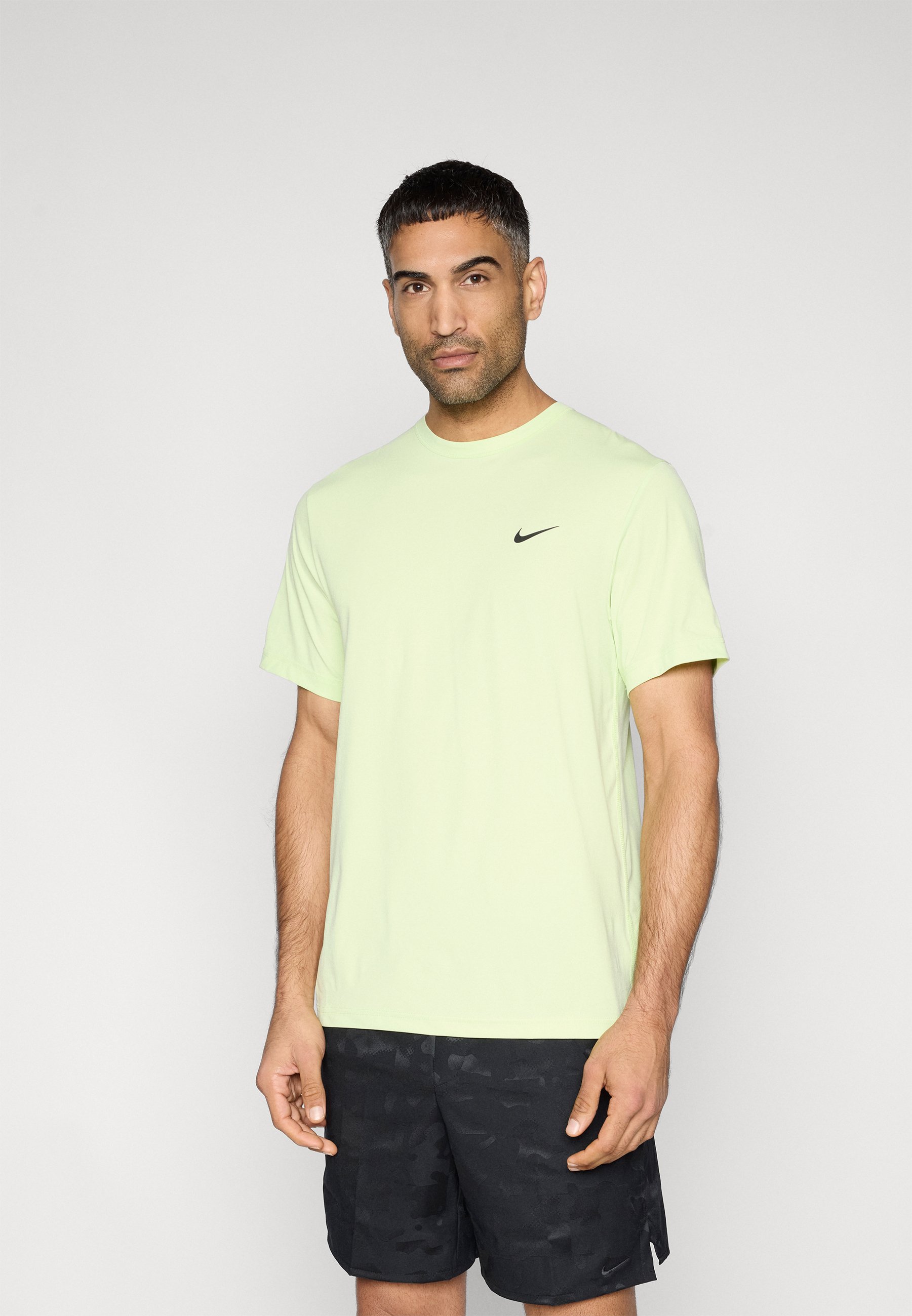 lime green and black nike t shirts