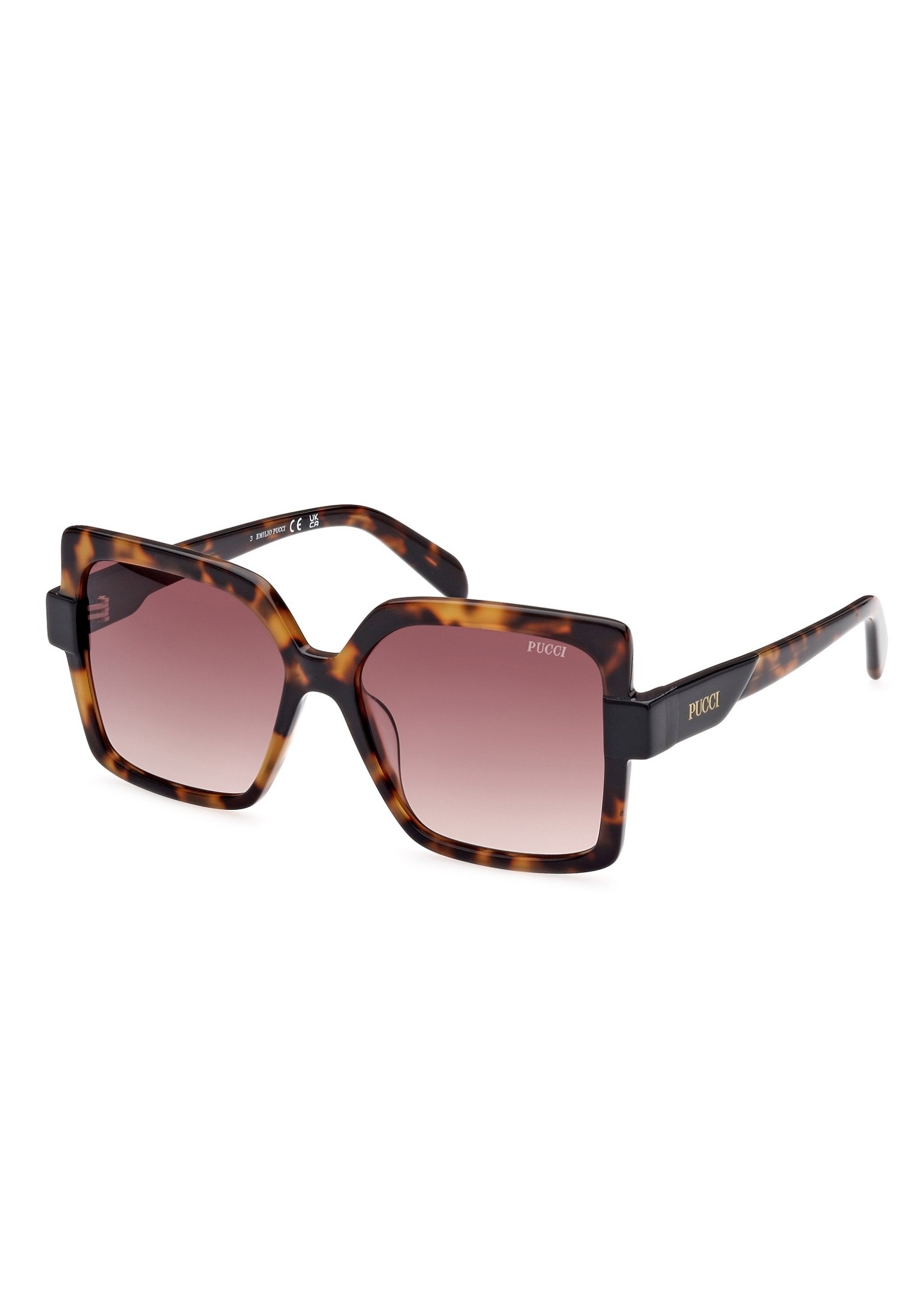 Emilio Pucci DONNA - Sunglasses - dunkler havanna/brown 