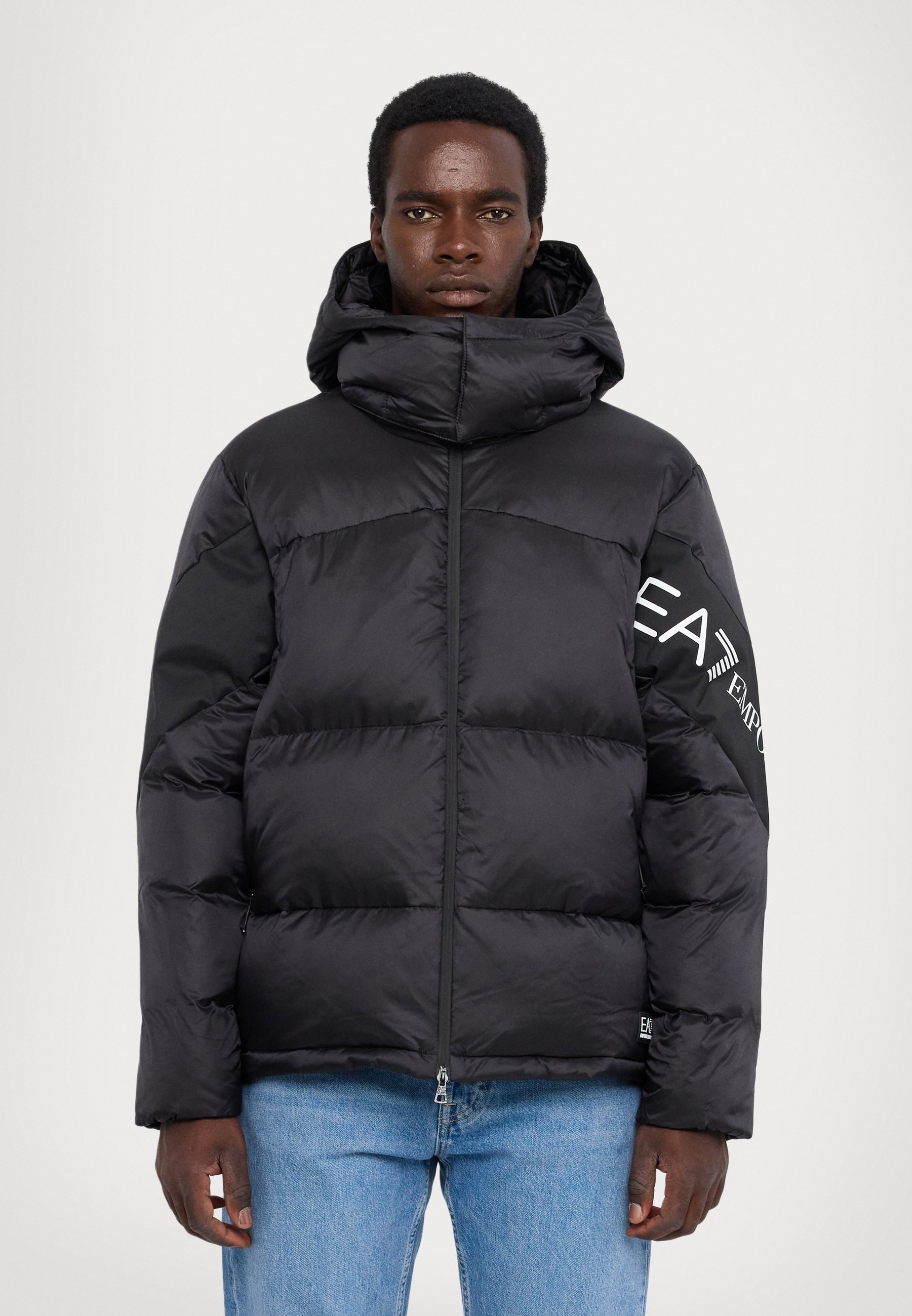 Leather Jacket Emp Abbigliamento Uomo Piumino Emporio Armani Uomo