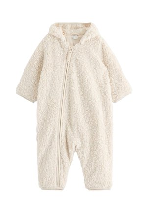 Lindex, LINDEX OVERALL IN PILE LINDEX UNISEX - Haalari - light beige