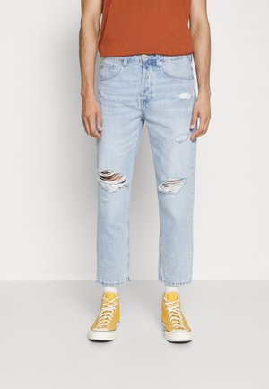 ONSAVI CROP LIGHT BLUE BRAKES - Jeans a sigaretta - light blue