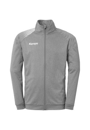 AMBITION - Træningsjakke - dark grau melange weiß