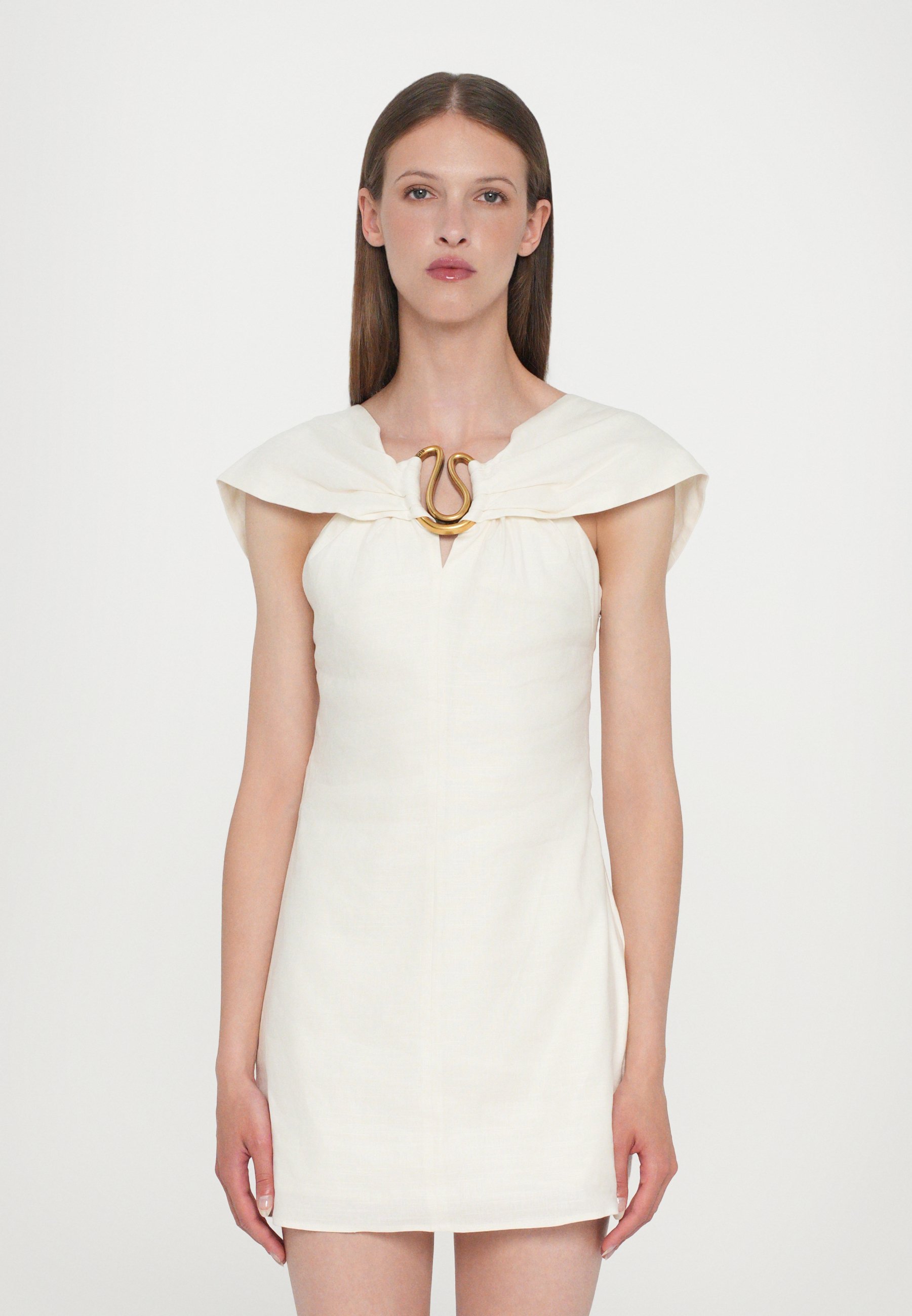 Cult Gaia SAWYER DRESS - Cocktail dress / Party dress - off white/white -  Zalando.ie