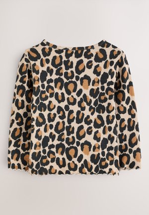 Next Pikkade varrukatega topp - animal leopard print