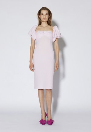 SOMETHINGNEW DOROTHEA PUFFY CALF DRESS  - Robe en jersey - lilac snow