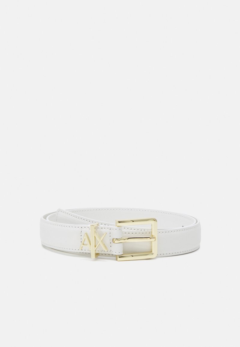 Armani Exchange - WOMANS BELT - Cinturón - optical white, Ampliar