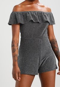 Miss Selfridge Petite Overall / Jumpsuit - silver-coloured