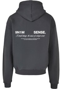 9N1M SENSE CHANGE - Mikina s kapucňou - darkgrey