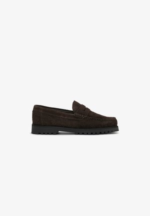 Les Deux, HAIRY LOAFER - Chaussons - molé brown