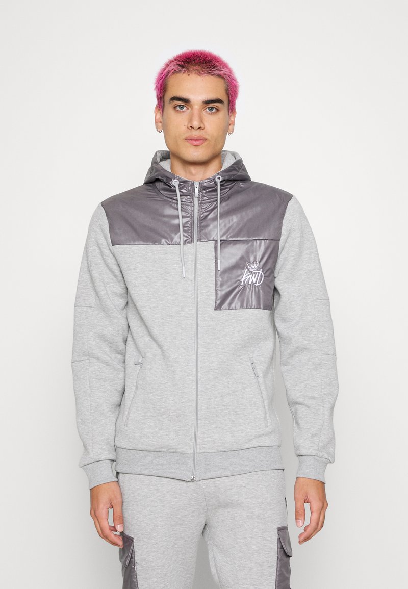 Kings Will Dream AXEL ZIP THROUGH - Camisola com fecho - grey marl