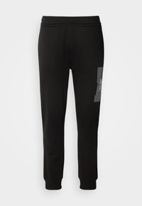 Calvin Klein HORIZONTAL LOGO SWEATPANTS - Παντελόνι φόρμας - black
