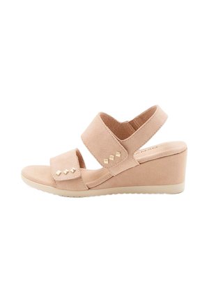 Wedge sandals - beige